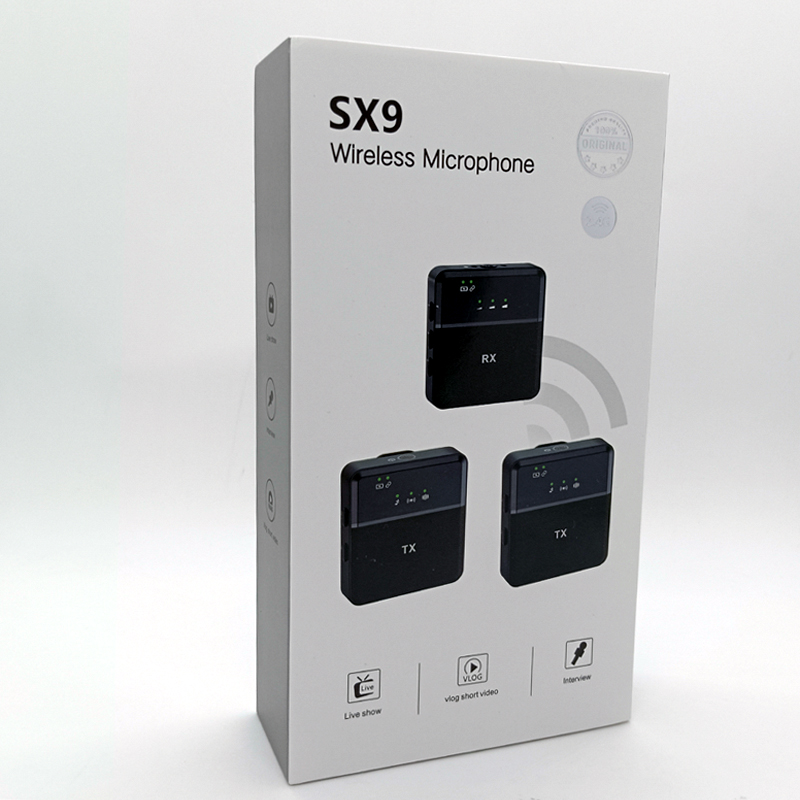 MICROFONO DUAL SOLAPA SX9 2 EN 1 imagen 1