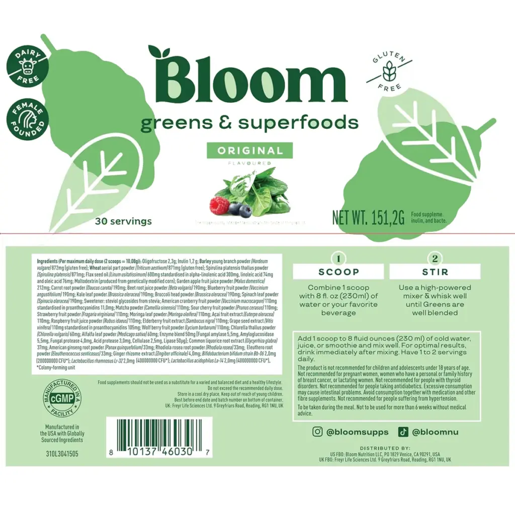 BLOOM GREENS & SUPERFOODS imagen 4